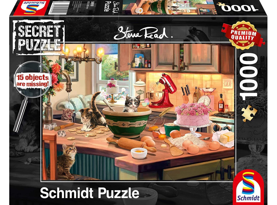 SCHMIDT Secret puzzle Na kuchynskom stole 1000 dielikov