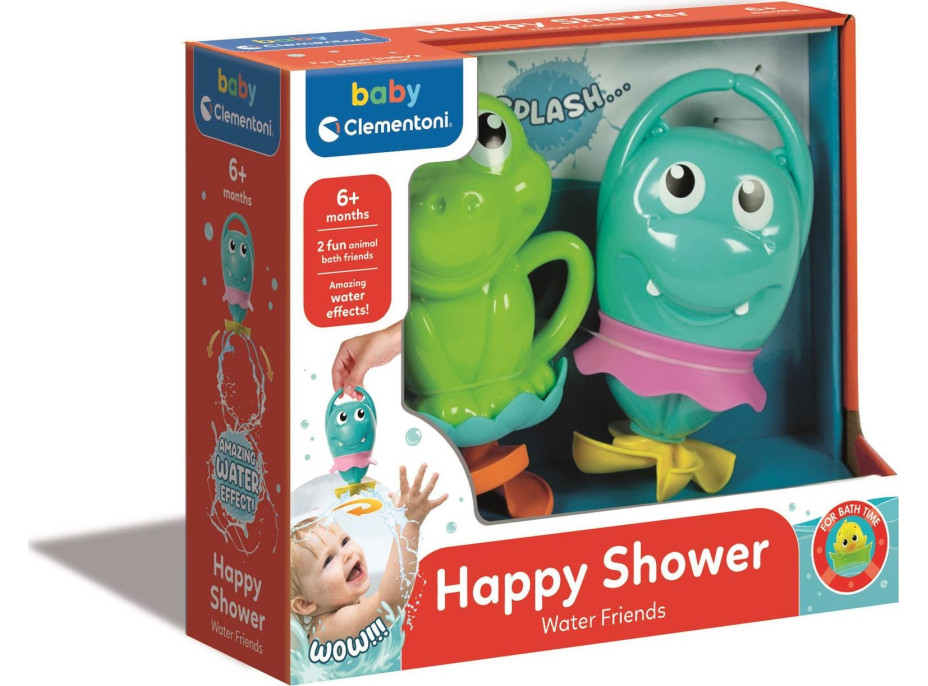 CLEMENTONI BABY Vodní kamaráti: Veselá sprcha