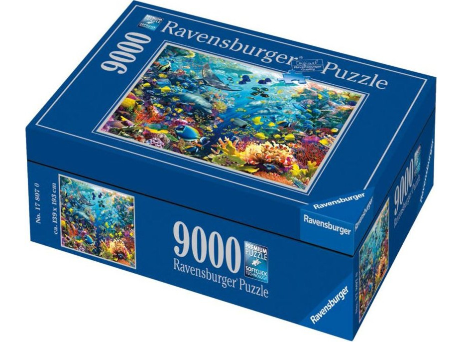 RAVENSBURGER Puzzle Podmorský raj 9000 dielikov