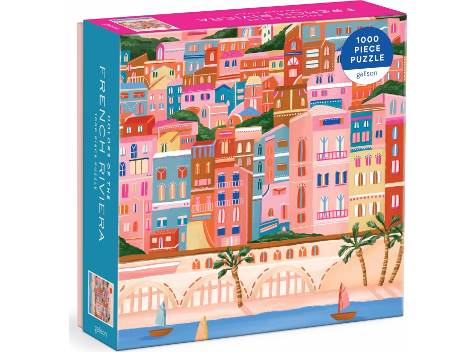 GALISON Puzzle Farby Francúzskej riviéry 1000 dielikov