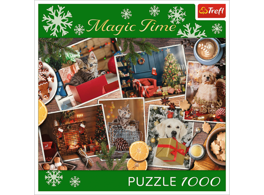 TREFL Puzzle Kúzelný vianočný čas 1000 dielikov