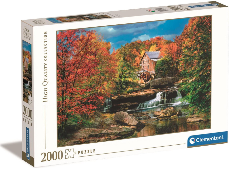 CLEMENTONI Puzzle Mlyn Glade Creek 2000 dielikov