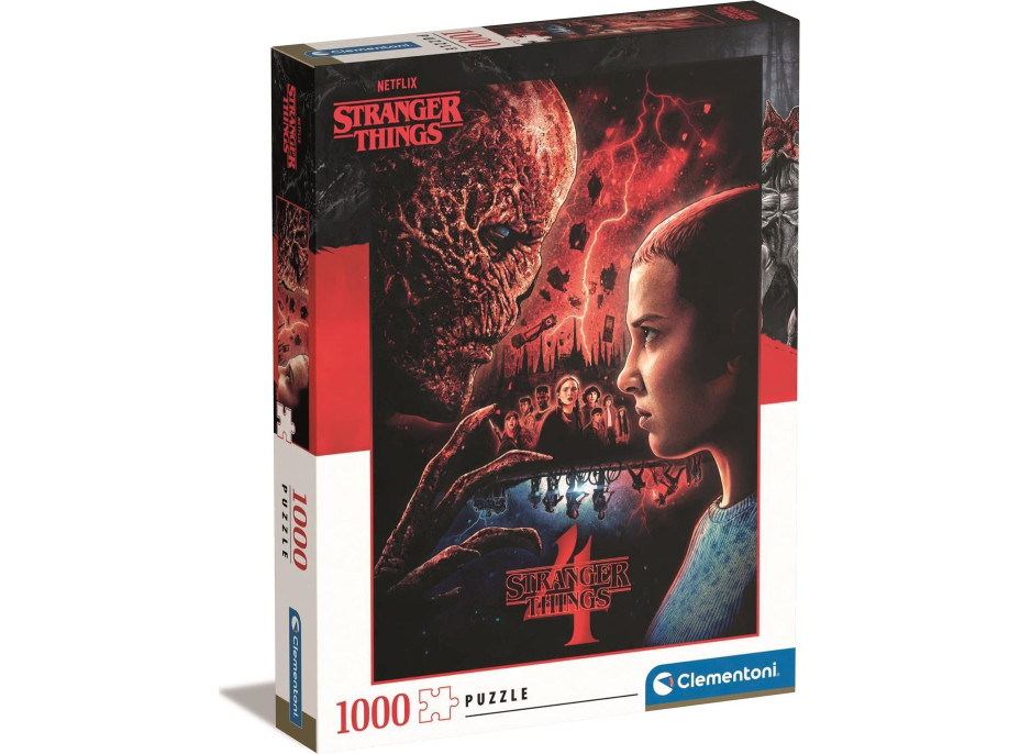 CLEMENTONI Puzzle Netflix: Stranger Things 1000 dielikov
