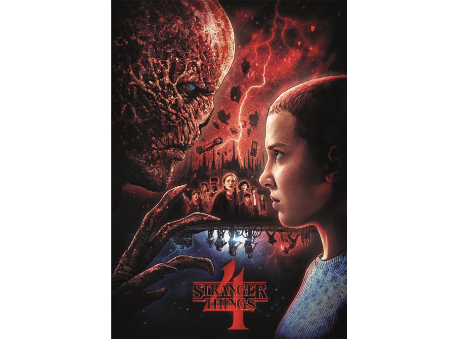 CLEMENTONI Puzzle Netflix: Stranger Things 1000 dielikov