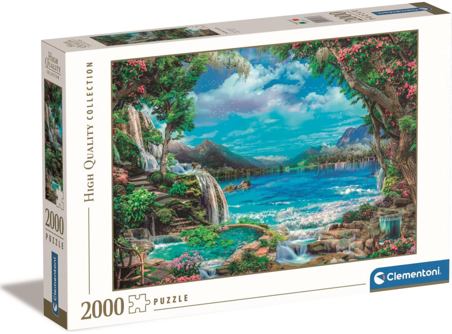 CLEMENTONI Puzzle Raj na zemi 2000 dielikov