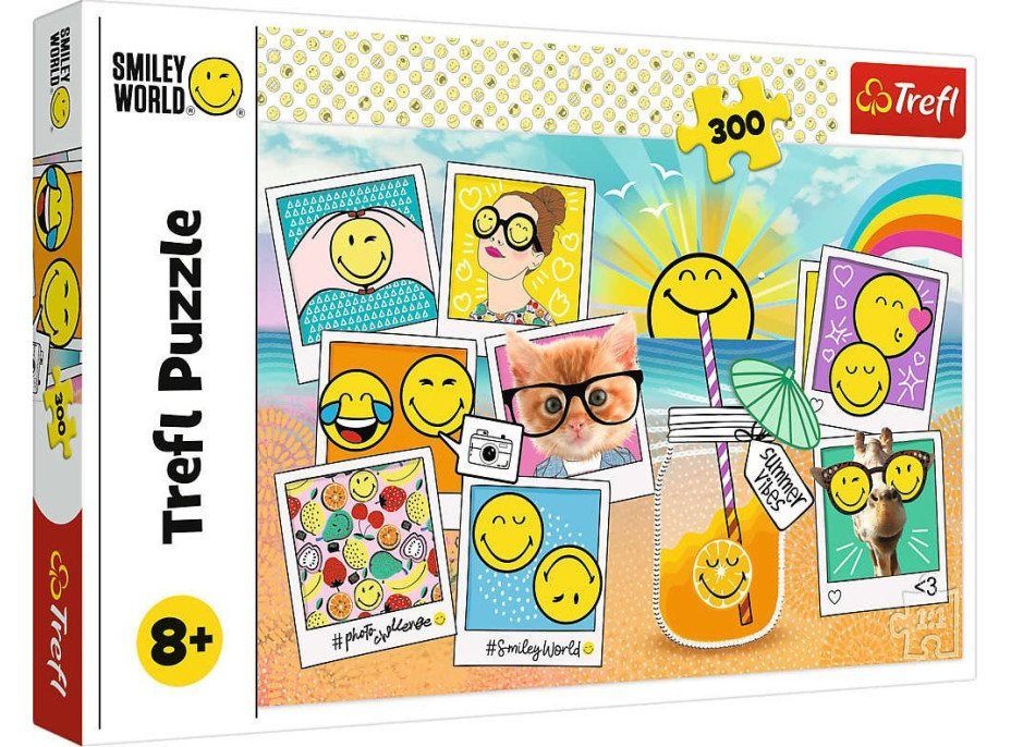 TREFL Puzzle Smiley na dovolenke 300 dielikov