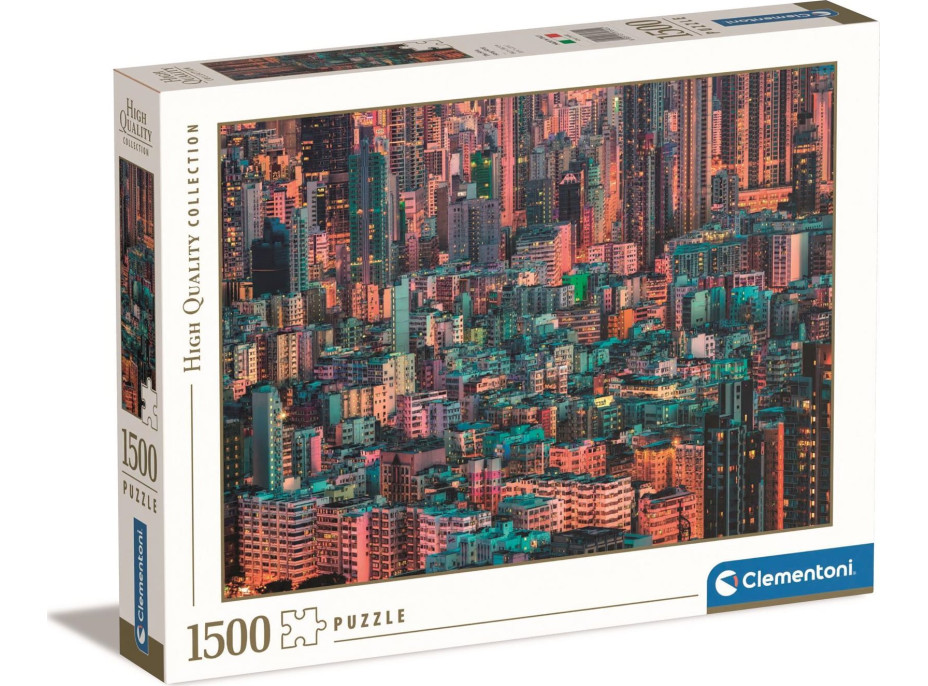 CLEMENTONI Puzzle The Hive, Hong Kong 1500 dielikov