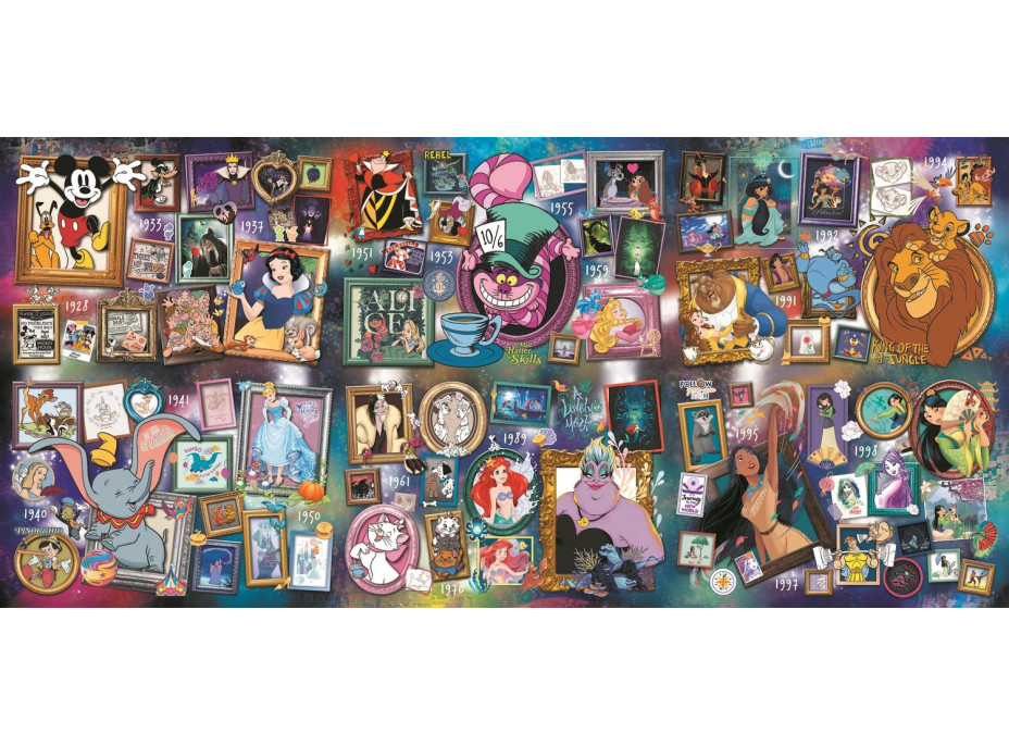 TREFL Puzzle UFT Disney: V priebehu rokov 9000 dielikov