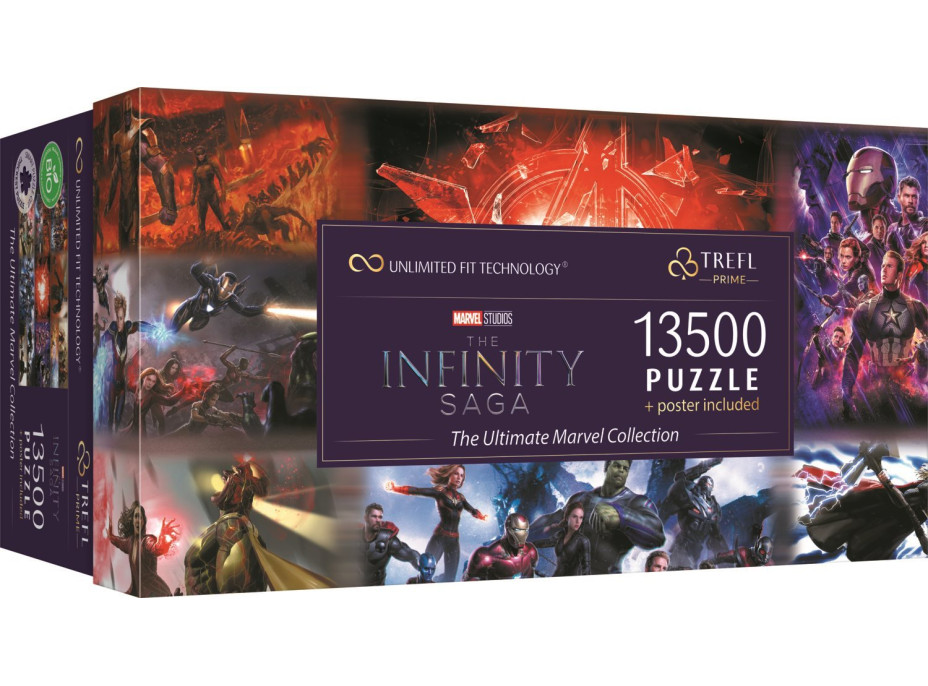 TREFL Puzzle UFT Marvel: Ultimátna zbierka 13500 dielikov