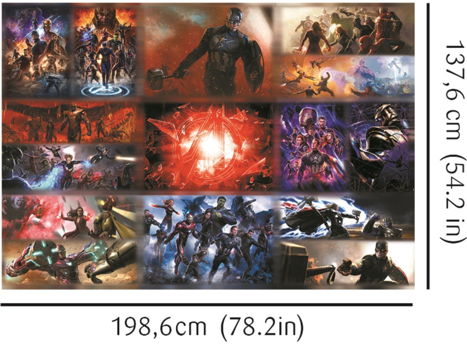 TREFL Puzzle UFT Marvel: Ultimátna zbierka 13500 dielikov