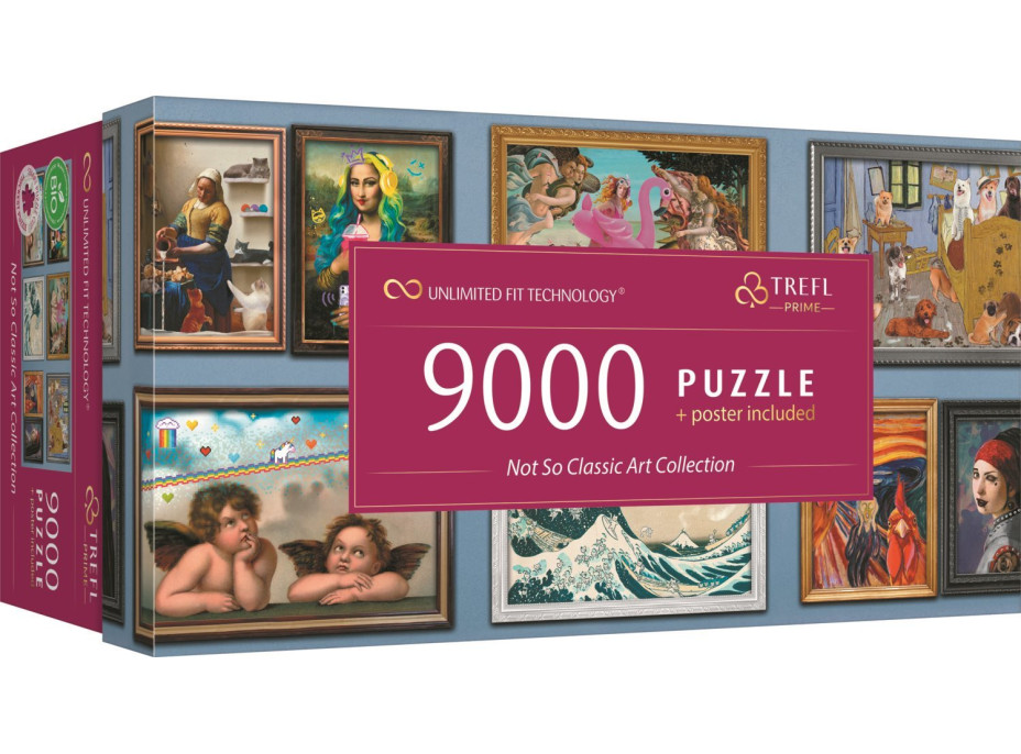 TREFL Puzzle UFT Netradičné umenie 9000 dielikov