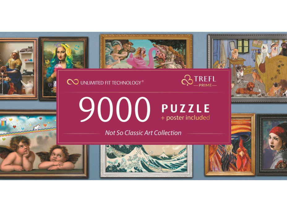 TREFL Puzzle UFT Netradičné umenie 9000 dielikov