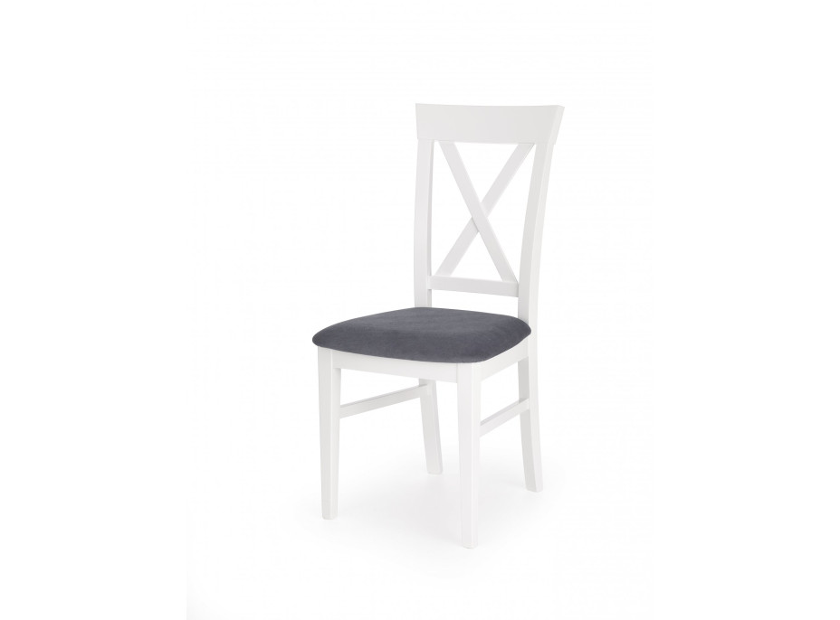 Jedálenská stolička BEGEMA - biele