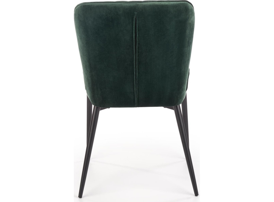 Jedálenská stolička LUIZA - zelená