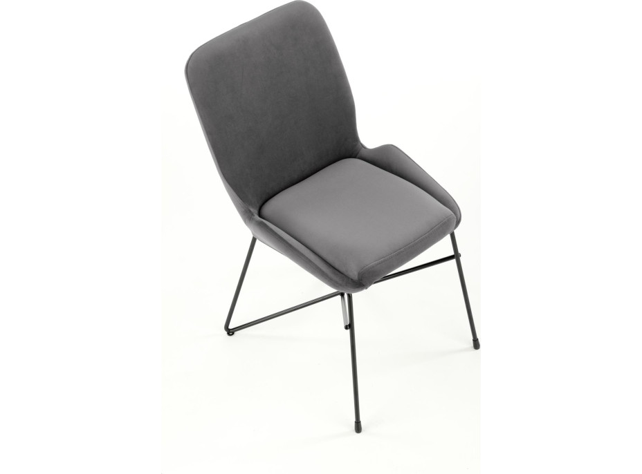Jedálenská stolička GRACA - šedá
