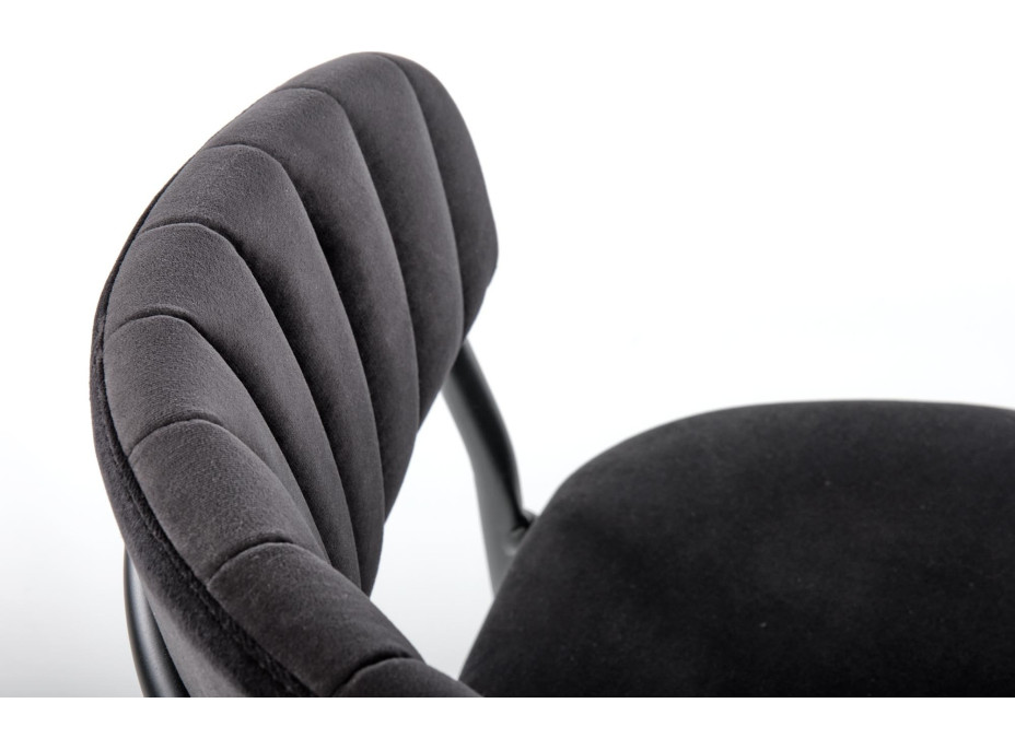 Jedálenská stolička KARINA - čierna