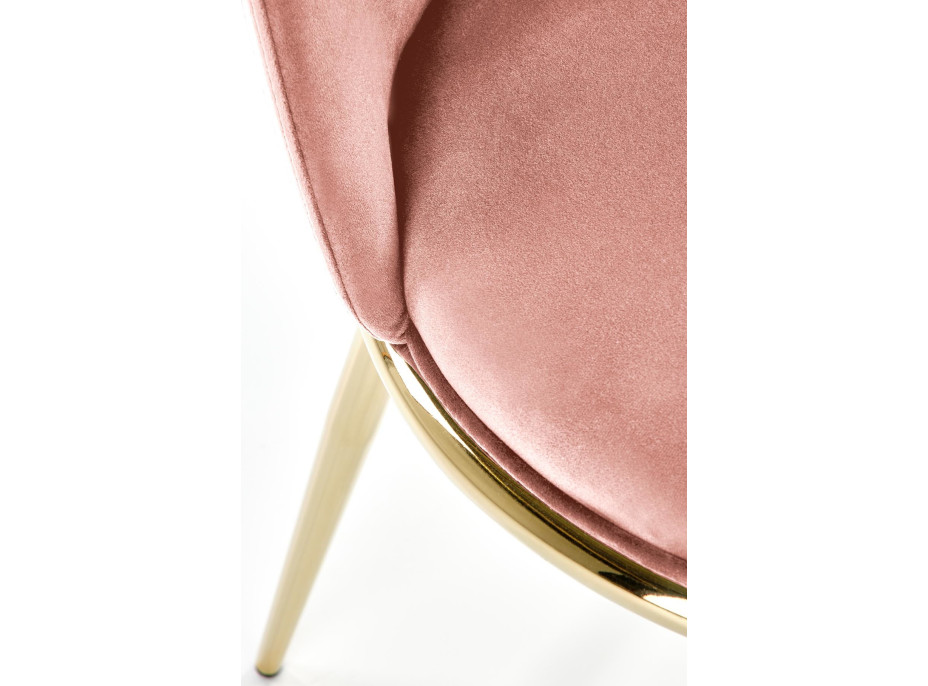 Jedálenská stolička DOMINIKA - ružová