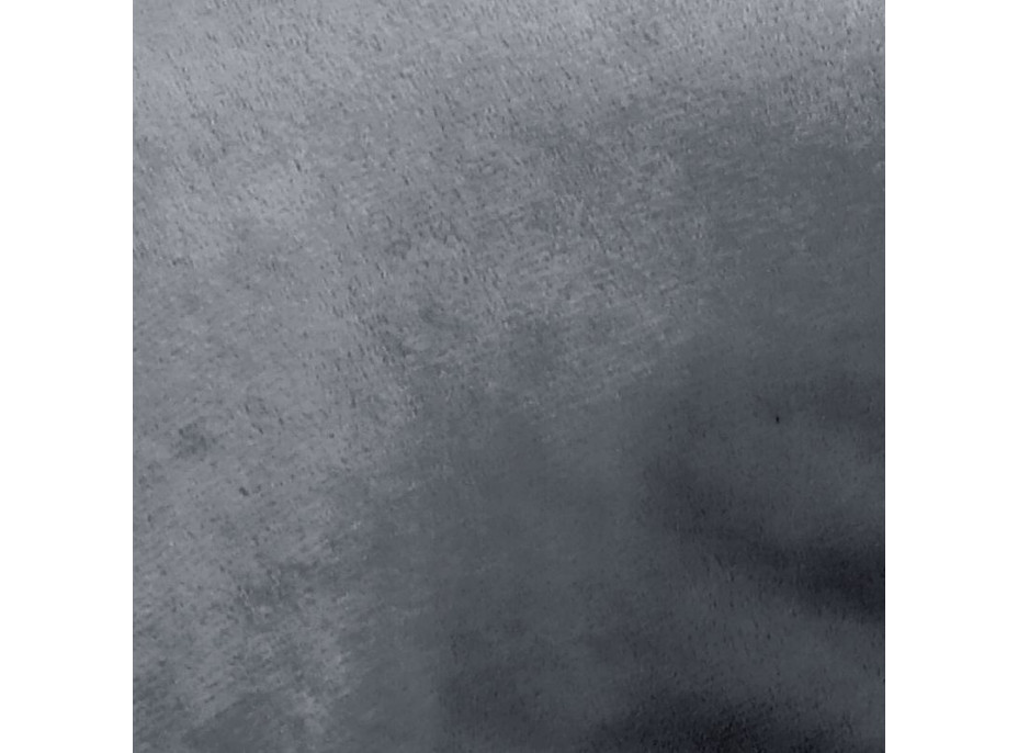 Obliečka na vankúš LUX 45x45 cm s dlhým vlasom - tmavo šedá