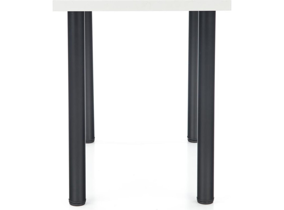 Jedálenský stôl DOME 90x60x75 cm - biely/čierny