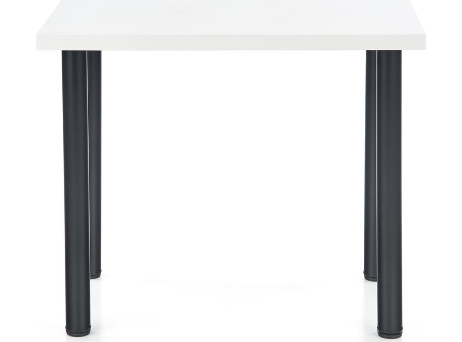 Jedálenský stôl DOME 90x60x75 cm - biely/čierny