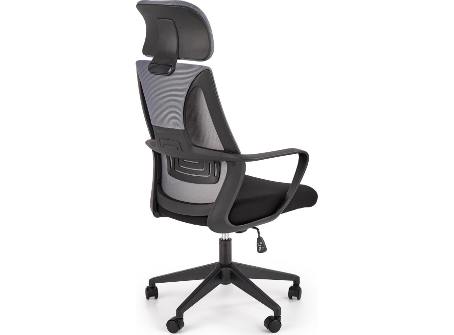 Kancelárska stolička RIMINI - šedá / čierna