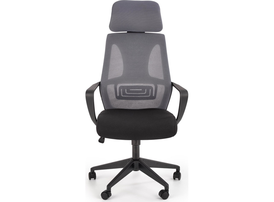Kancelárska stolička RIMINI - šedá / čierna
