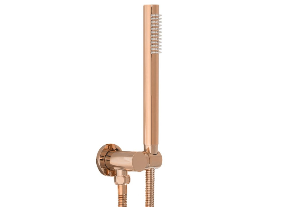 Sprchová podomietková termostatická súprava REA LUNGO-MILER - rose gold