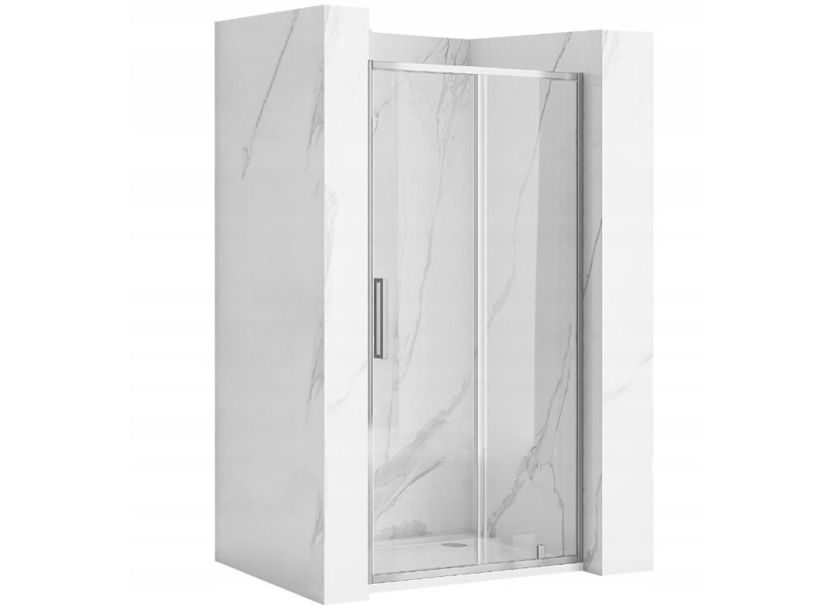 Sprchové dvere MAXMAX Rea RAPID slide 110 cm - chróm
