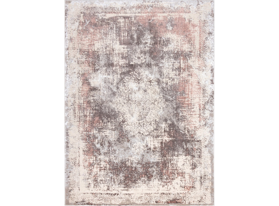 Kusový koberec Core W9784 Vintage rosette beige/pink