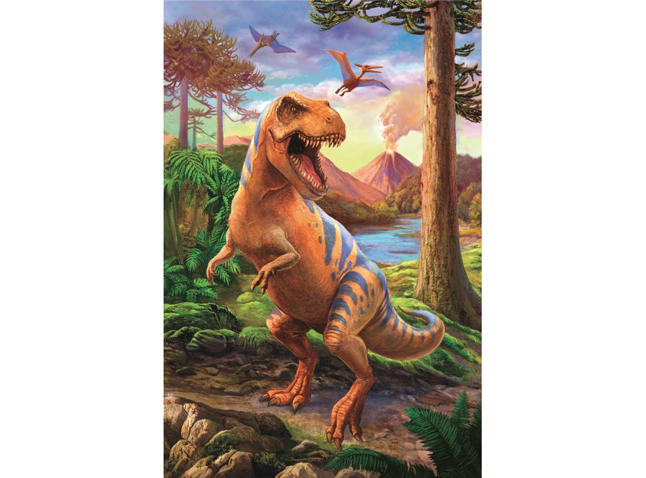 TREFL Displej Puzzle Úžasní dinosaury 54 dielikov (40 ks)