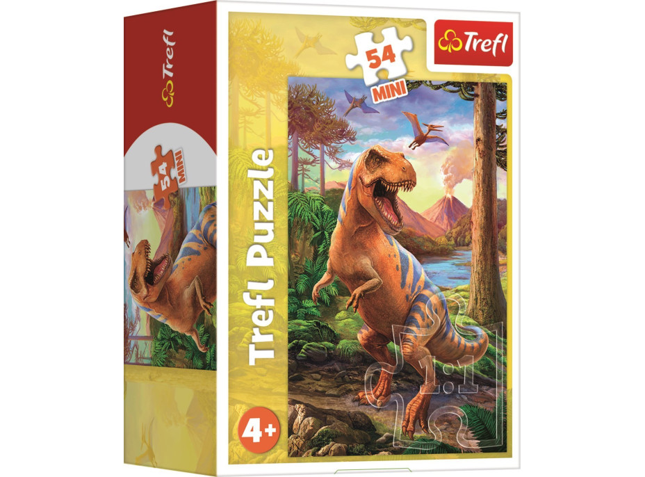 TREFL Displej Puzzle Úžasní dinosaury 54 dielikov (40 ks)