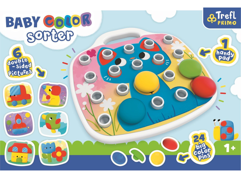 TREFL Primo Mozaika Baby Color Sorter