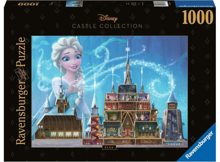 RAVENSBURGER Puzzle Disney Castle Collection: Elsa 1000 dielikov