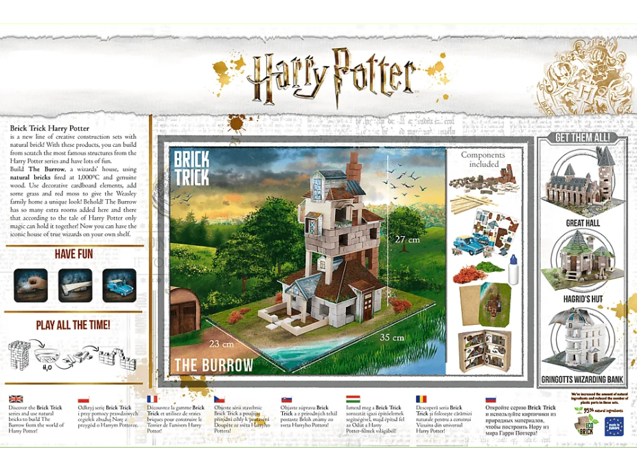 TREFL BRICK TRICK Harry Potter: Brloh XL 340 dielov