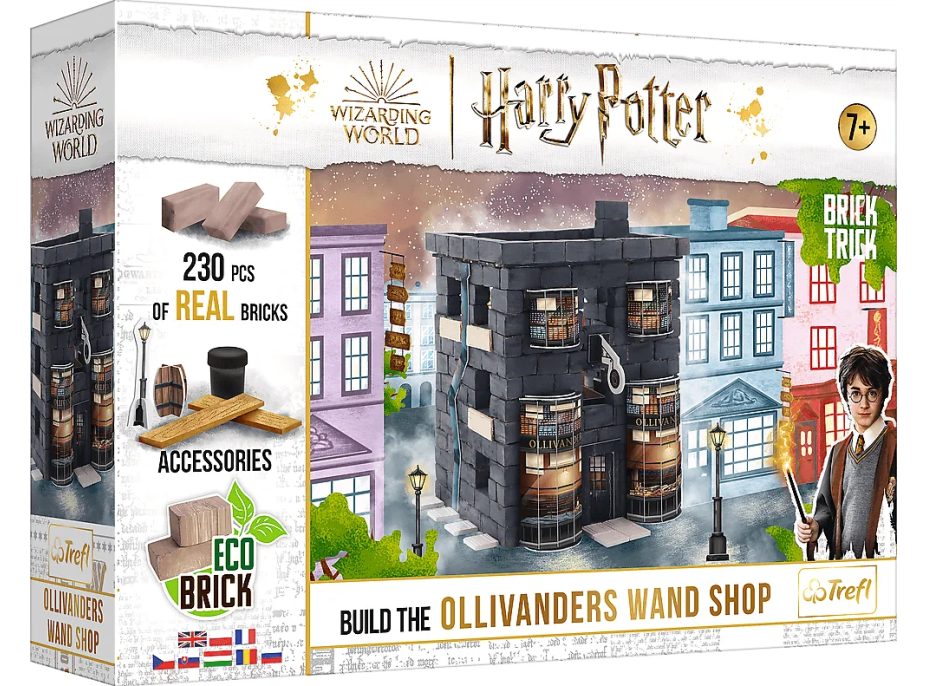 TREFL BRICK TRICK Harry Potter: Ollivanderov obchod s paličkami M 230 dielov