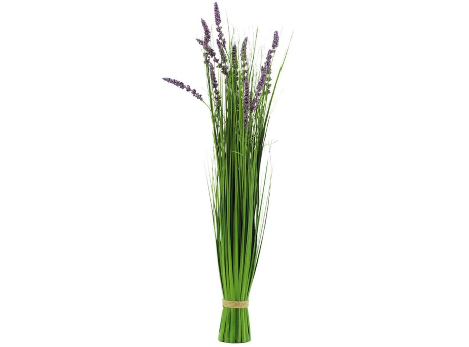 Umelá tráva - 70 cm - levanduľa