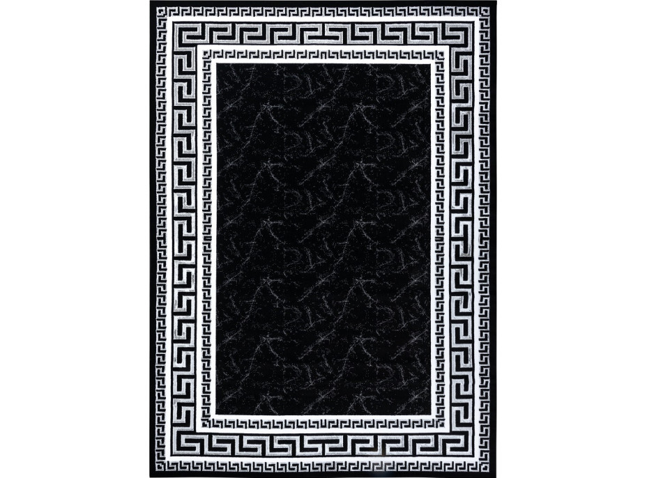 Kusový koberec Gloss 2813 87 greek black/grey