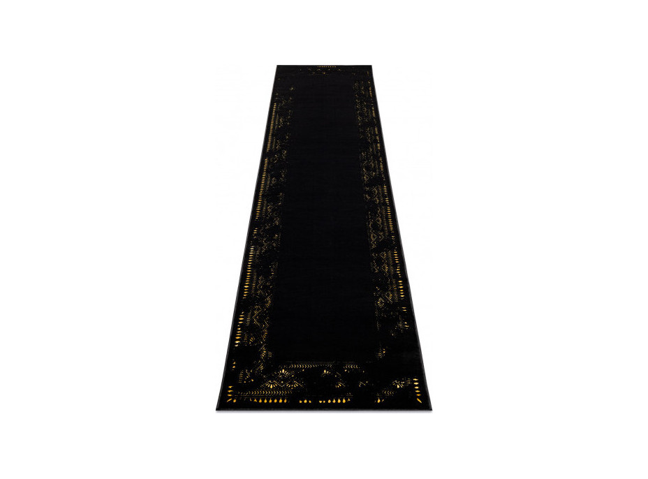 Behúň Gloss 408C 86 geometric black/gold