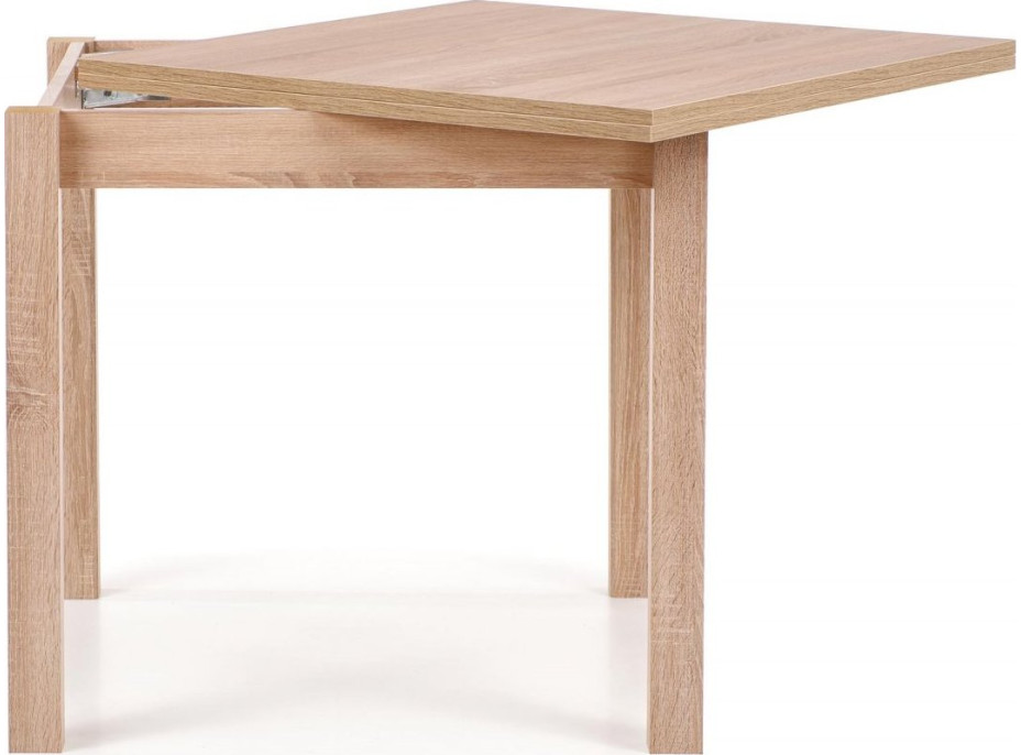 Jedálenský stôl CONOR - 80(160)x80x76 - rozkladací - dub sonoma