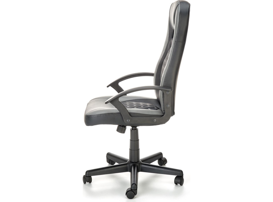 Kancelárska stolička CASTA - šedá, čierna