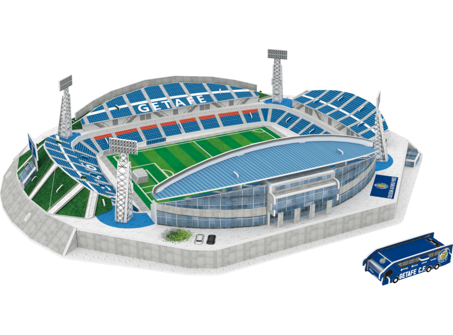 3D PUZZLE STADIUM 3D puzzle Štadión Coliseum Alfonso Pérez - FC Getafe