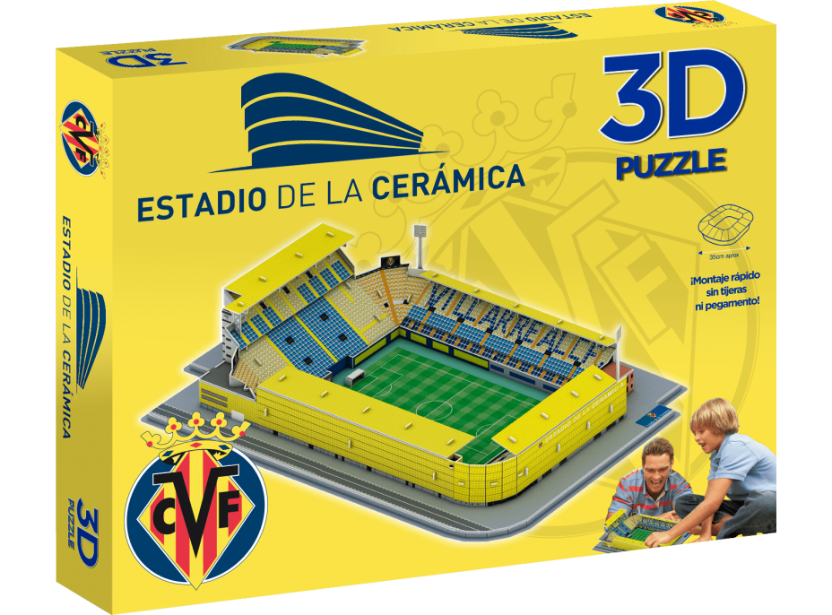 3D PUZZLE STADIUM 3D puzzle Štadión De La Cerámica - FC Villarreal