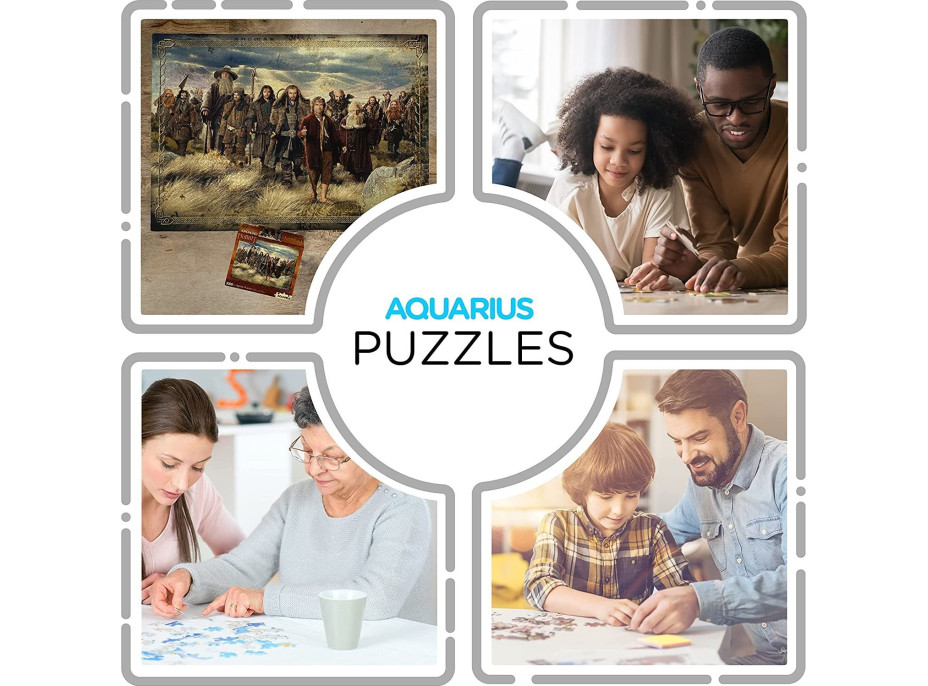 AQUARIUS Puzzle Hobit 3000 dielikov