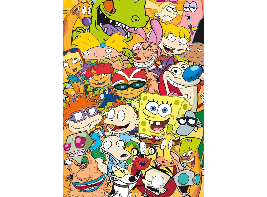 AQUARIUS Puzzle Nickelodeon: Postavy 1000 dielikov