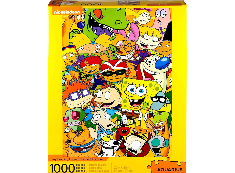 AQUARIUS Puzzle Nickelodeon: Postavy 1000 dielikov