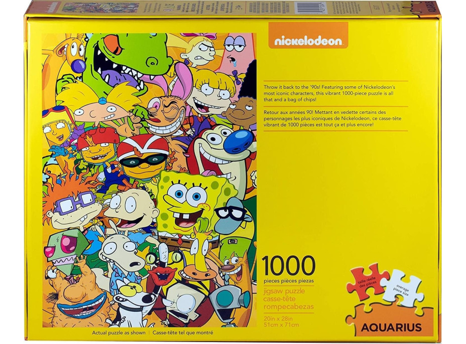 AQUARIUS Puzzle Nickelodeon: Postavy 1000 dielikov