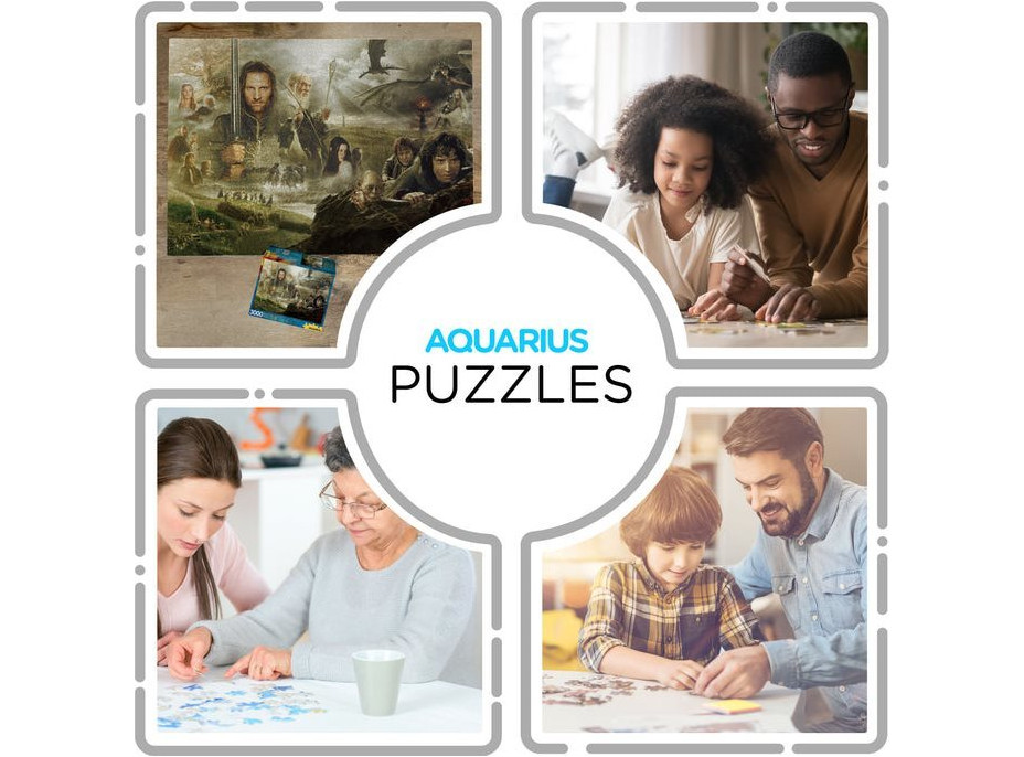 AQUARIUS Puzzle Pán Prsteňov 3000 dielikov