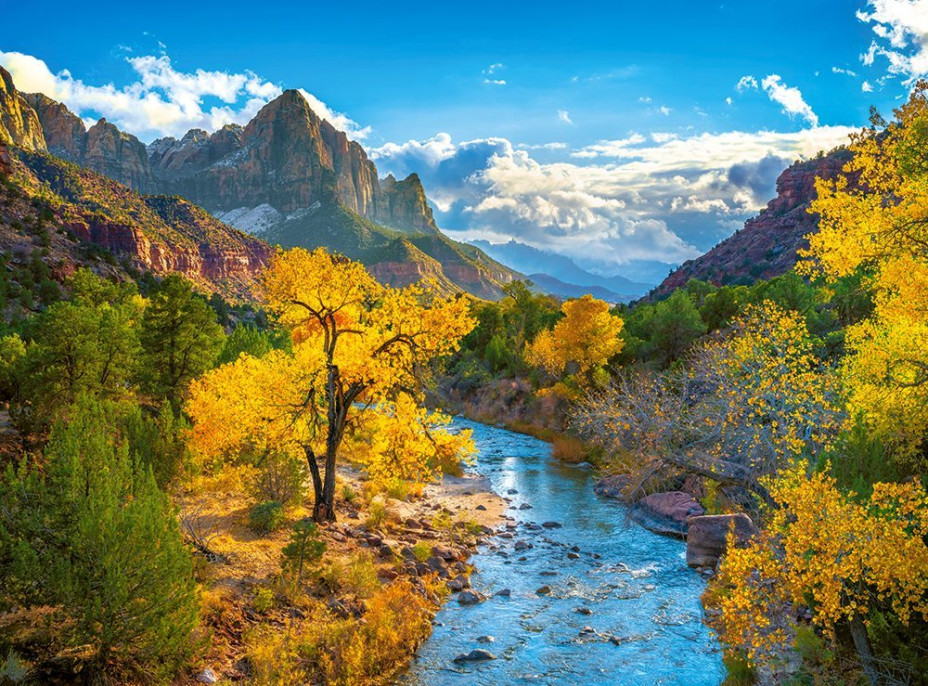 CASTORLAND Puzzle Jeseň v národnom parku Zion, USA 3000 dielikov