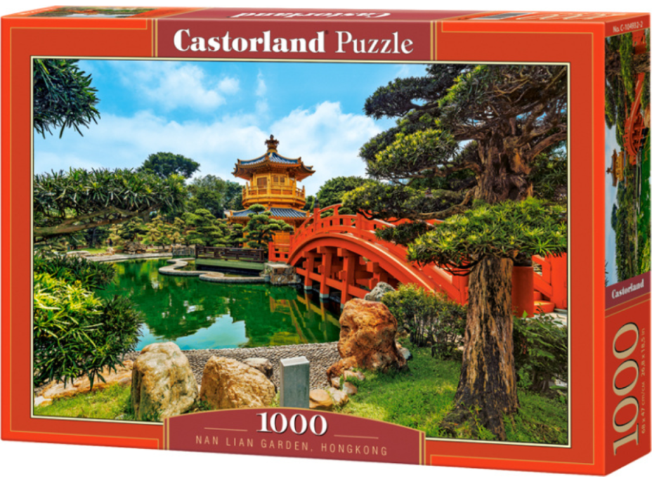 CASTORLAND Puzzle Záhrady Nan Lian, Hongkong 1000 dielikov