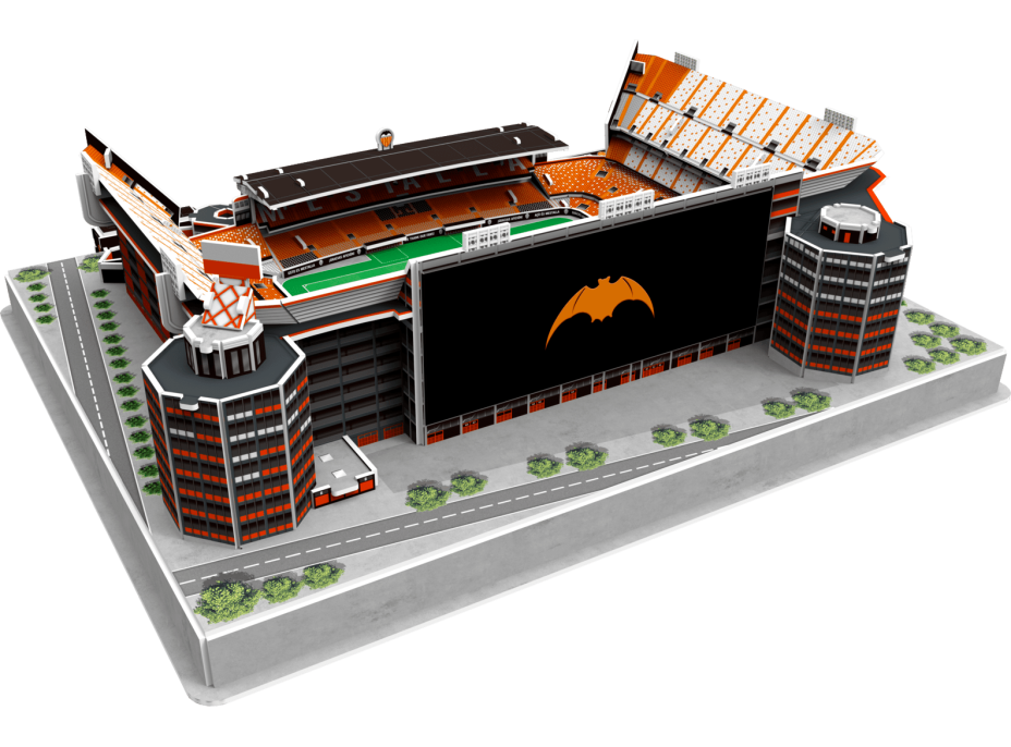 3D PUZZLE STADIUM Svietiace 3D puzzle Štadión Mestalla - FC Valencia